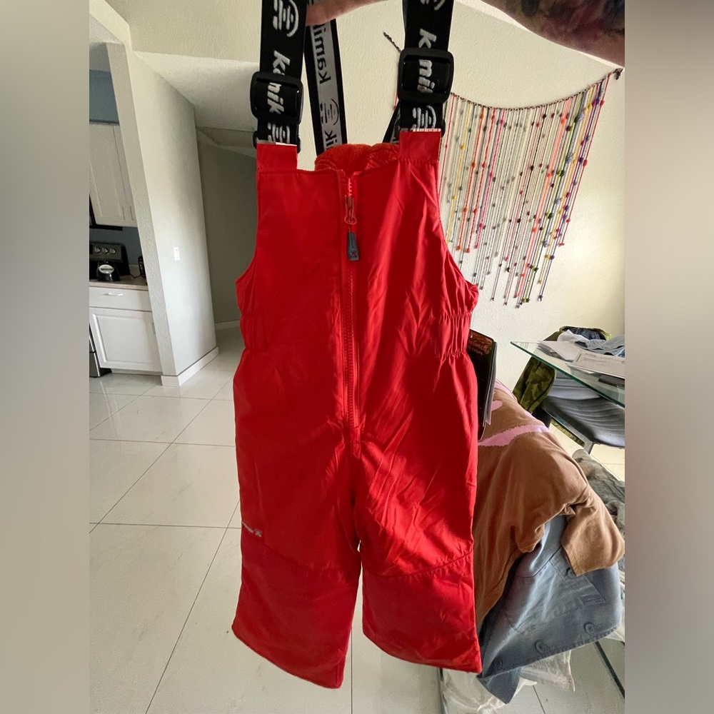Kamik winkie insulated ski bib brand new